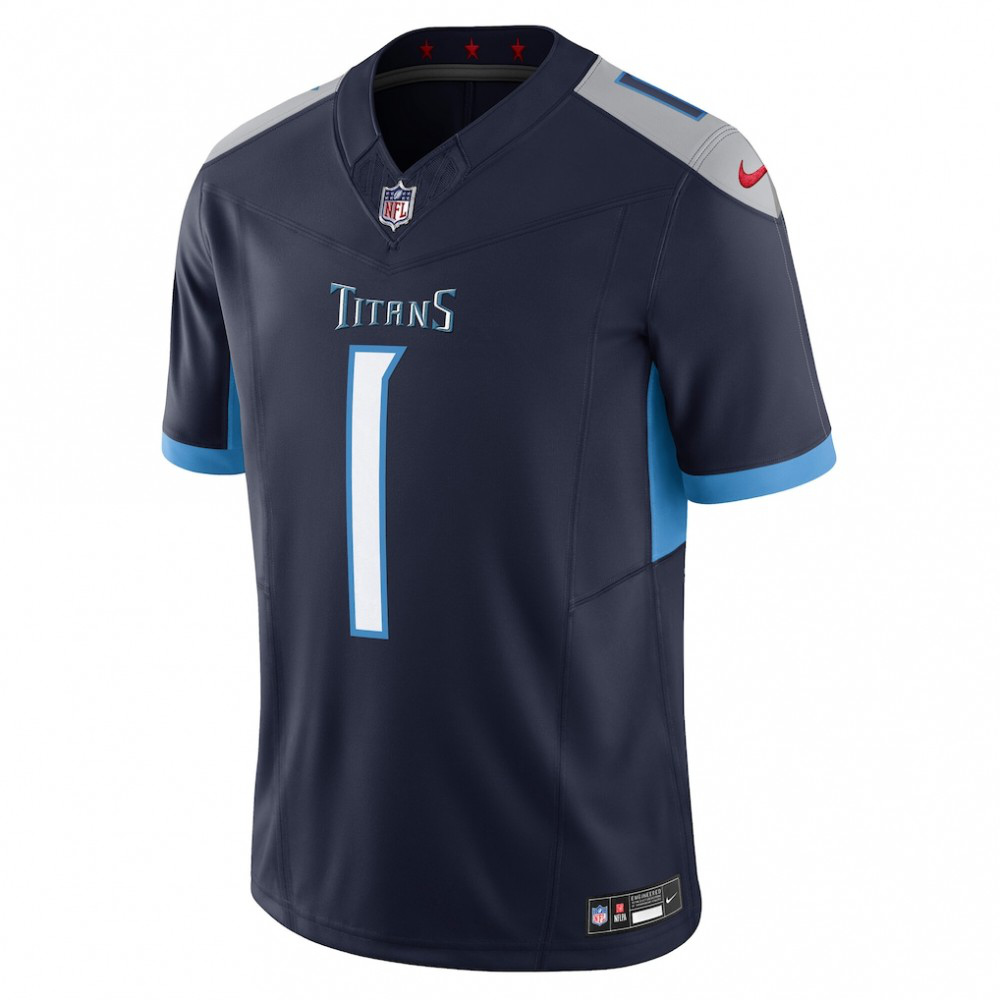 Cameron Ward Tennessee Titans Nike Alternate Limited Jersey - Navy-GridironStore